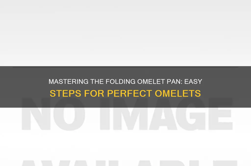 how do I use a folding omelet pan