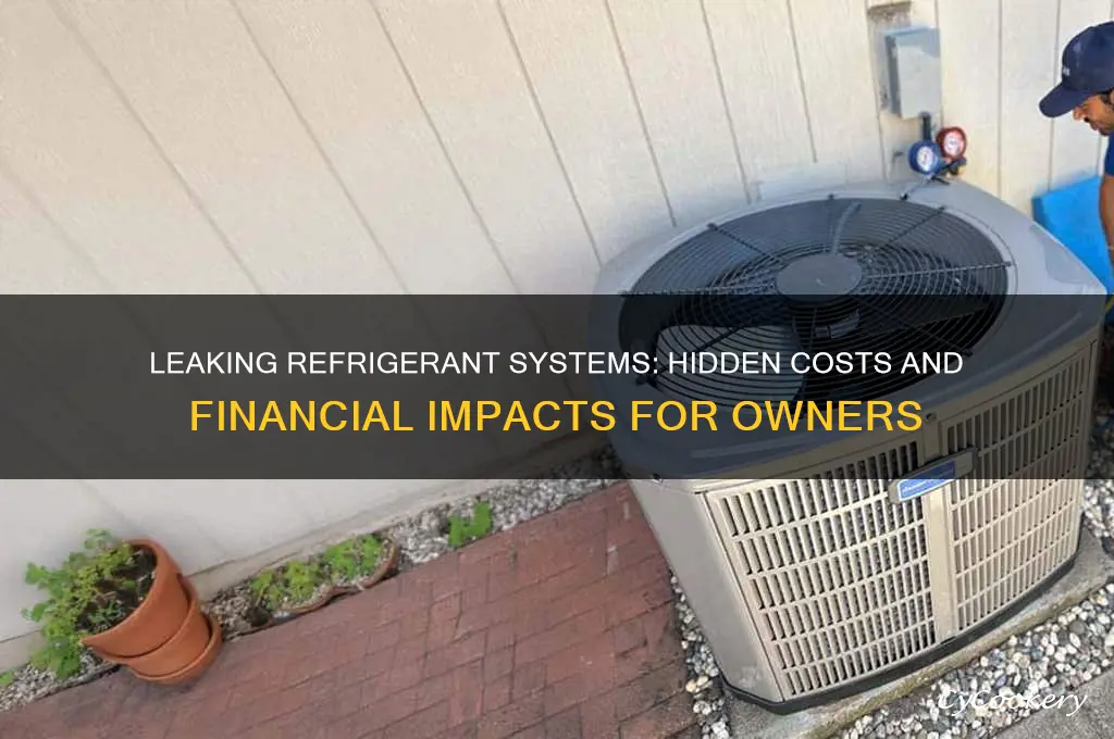 how do leaking refrigerant systems cost their owners money