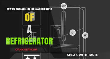 Accurate Refrigerator Installation: Measuring Depth for Perfect Fit Guide