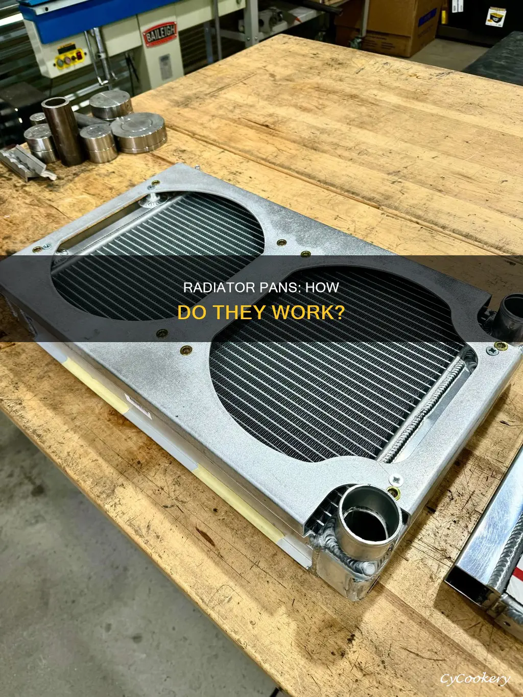 how do radiator pans work