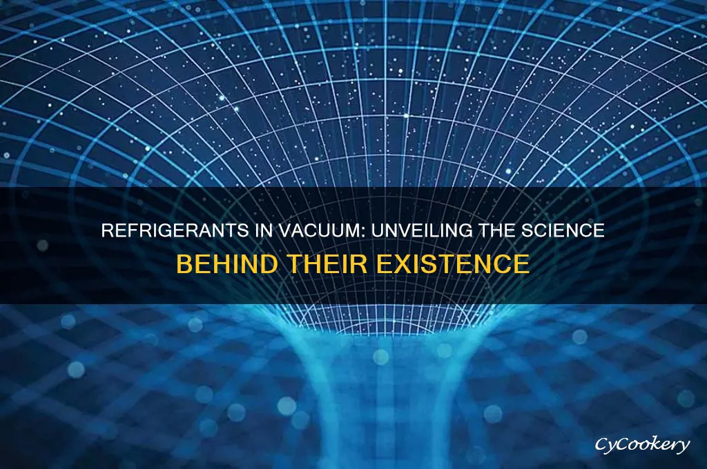 how do refrigerants exist in a vacuum
