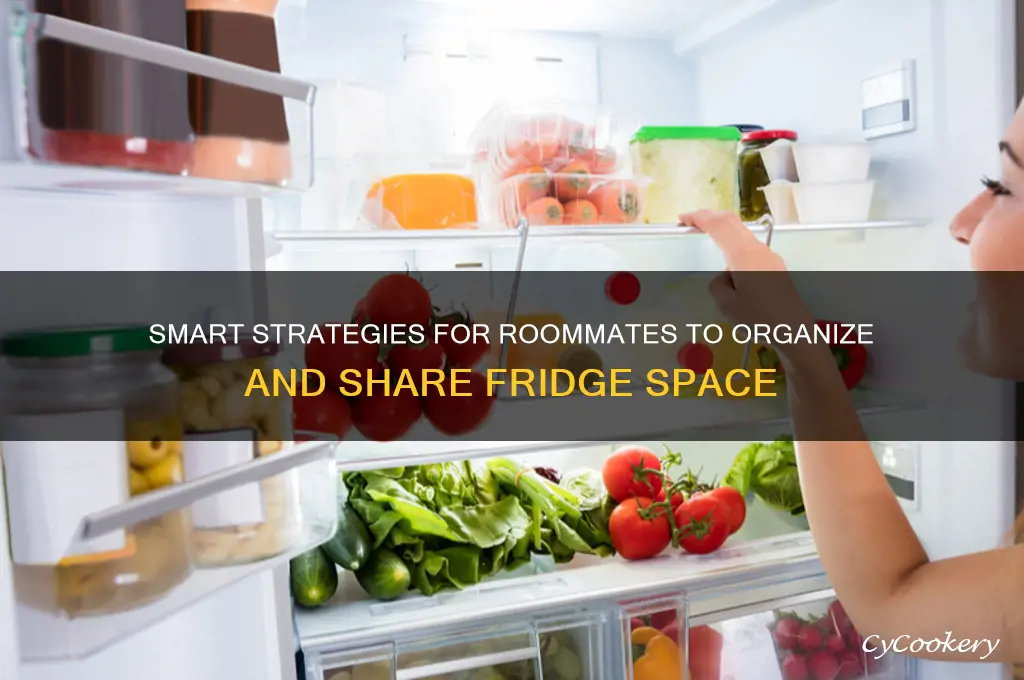 how do roommates deal with split refrigerators