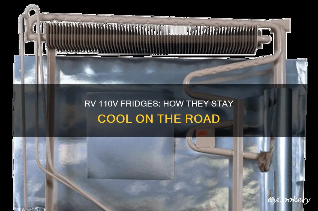 how do rv 110v refrigerators work while driving