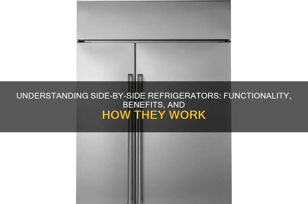 how do side by side refrigerators work