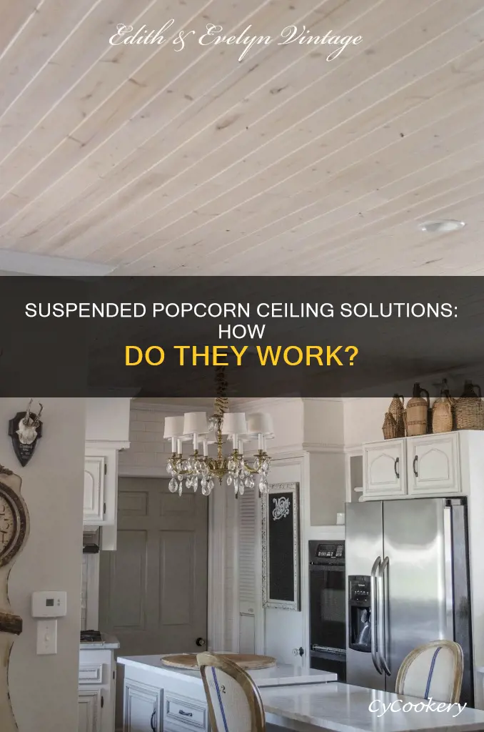 how do suspended popcorn pans work