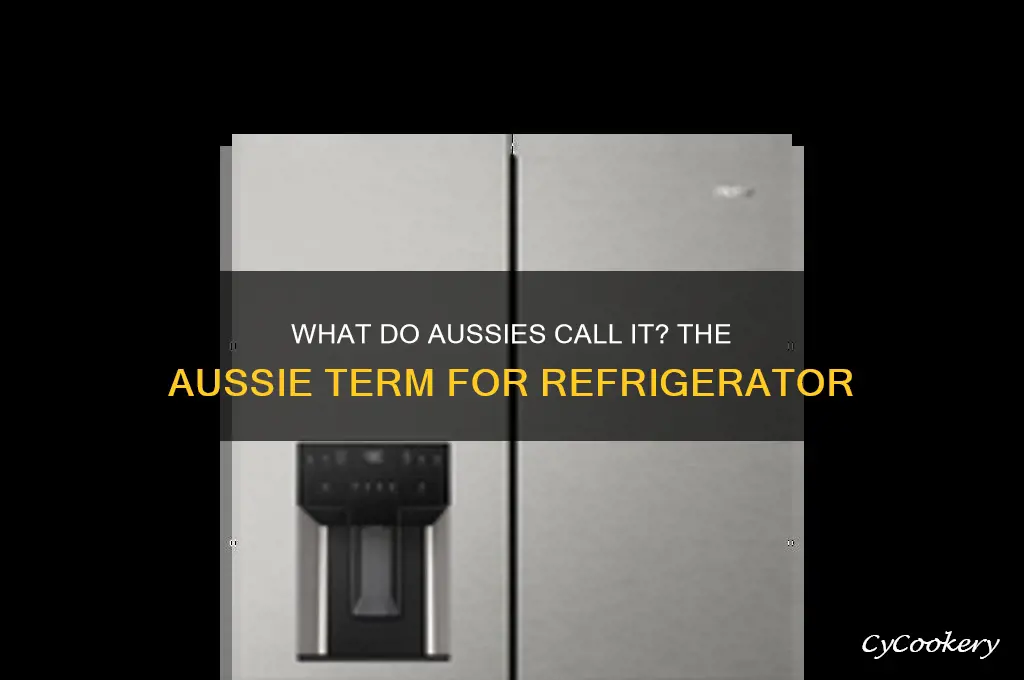 how do they say refrigerator in australia