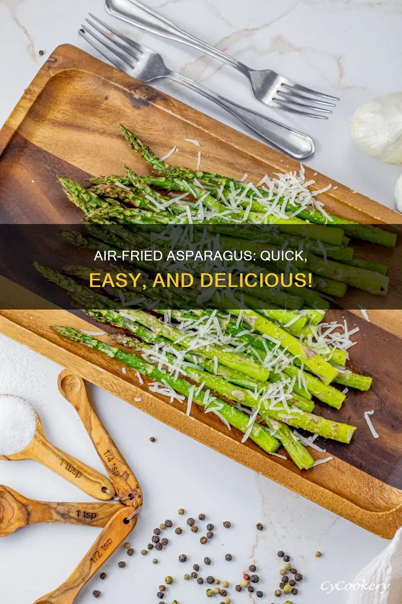how do u cook asparagus in air fryer