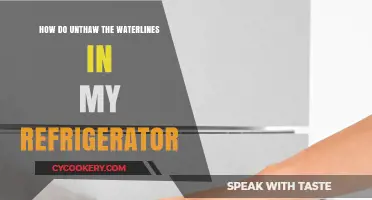 Quick Fixes to Safely Unthaw Frozen Waterlines in Your Refrigerator