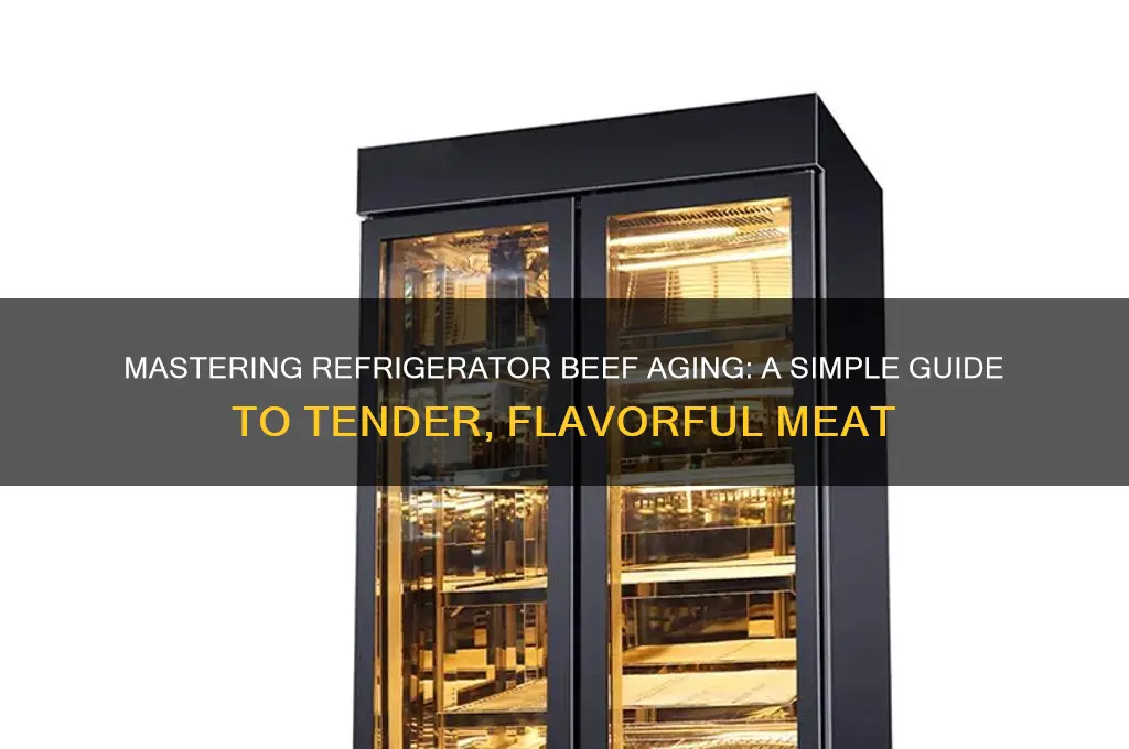 how do you age beef in the refrigerator