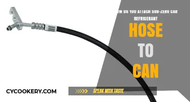 Attaching Sub-Zero Car Refrigerant Hose to Can: A Step-by-Step Guide