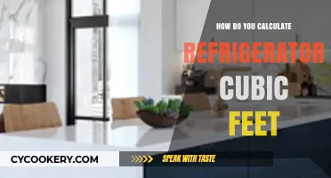 Easy Steps to Calculate Your Refrigerator’s Cubic Feet