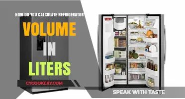 Easy Steps to Calculate Your Refrigerator Volume in Liters