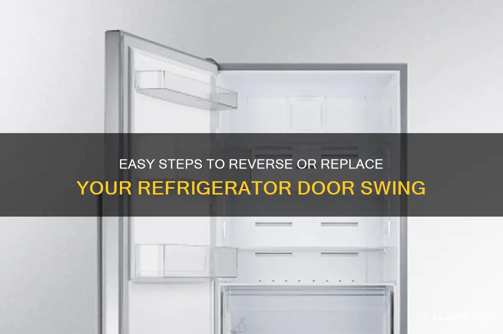 how do you change a refrigerator door