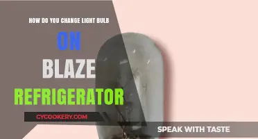 Easy Steps to Replace Light Bulb in Your Blaze Refrigerator