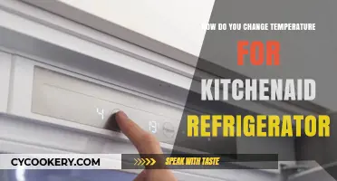 Adjusting Your KitchenAid Fridge Temperature: A Simple Step-by-Step Guide