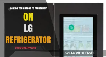 Quick Guide: Switching LG Fridge Display to Fahrenheit in Steps