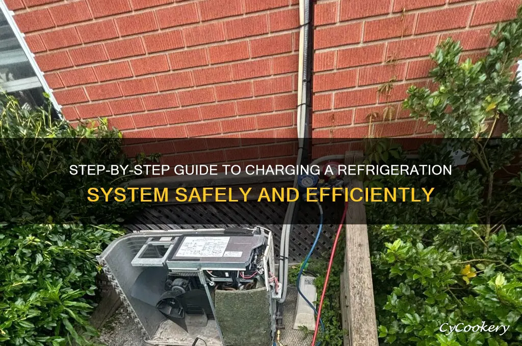 how do you charge a refrigeration system