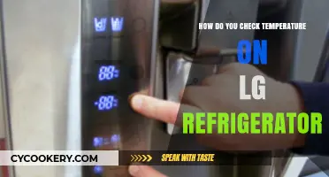 Easy Steps to Check Temperature on Your LG Refrigerator