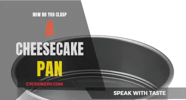 The Perfect Cheesecake Pan Clasp