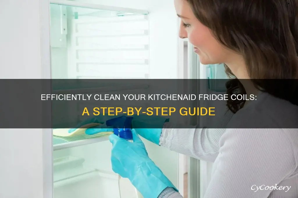 how do you clean a kitchenaid refrigerator coil