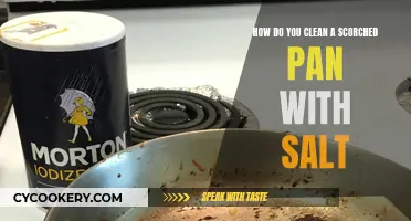 Cleaning Scorched Pans: Salt to the Rescue!