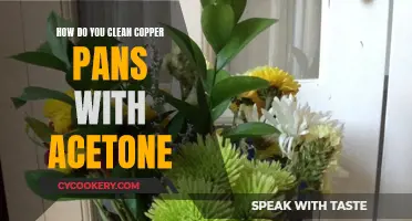 Cleaning Copper Pans: Using Acetone Safely and Effectively