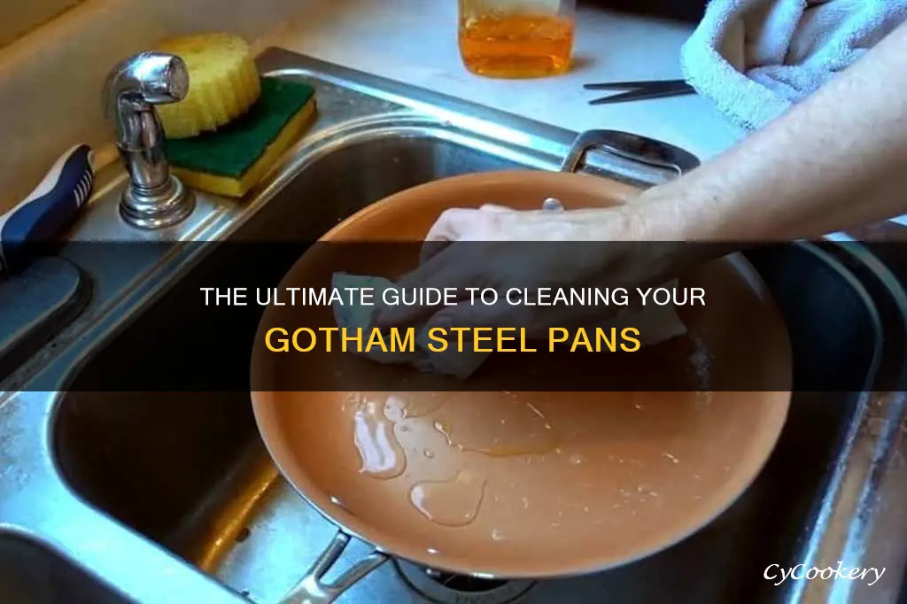 how do you clean gotham pans