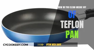 Cleaning Grease Off Your Teflon Pan: Easy Tips