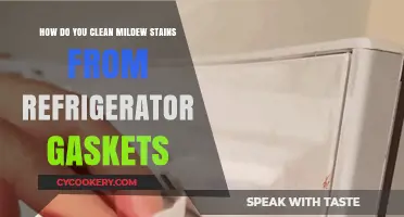 Effective Mildew Stain Removal Tips for Refrigerator Gaskets