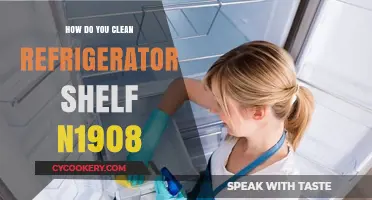 Effective Cleaning Tips for Your N1908 Refrigerator Shelf