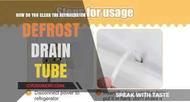 Easy Steps to Clean Your Refrigerator Defrost Drain Tube