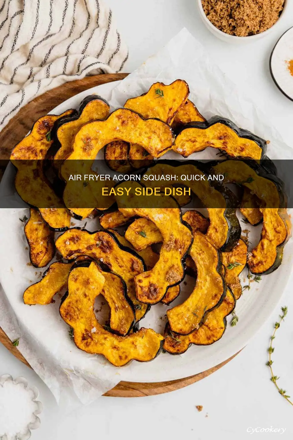 how do you cook acorn squash in an air fryer