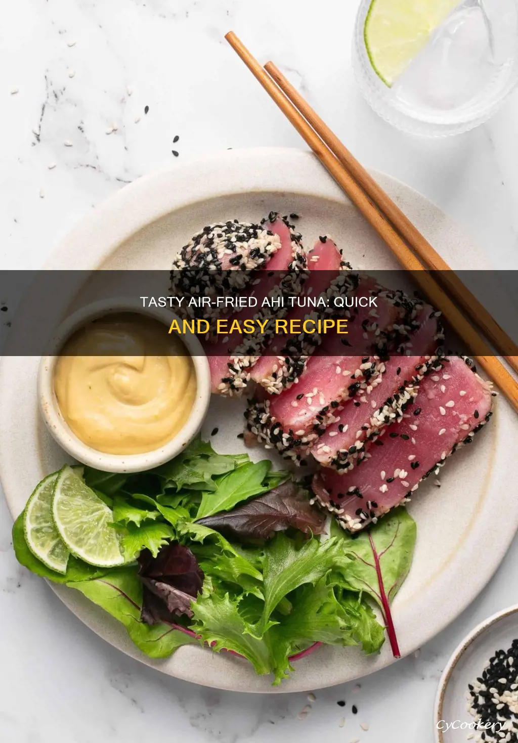 how do you cook ahi tuna in an air fryer