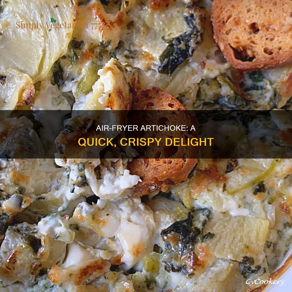 how do you cook an artichoke in an air fryer