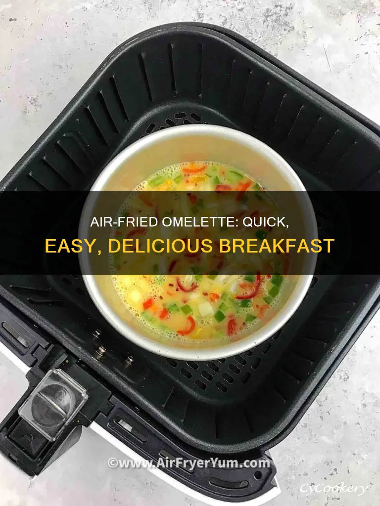 how do you cook an omelette in an air fryer