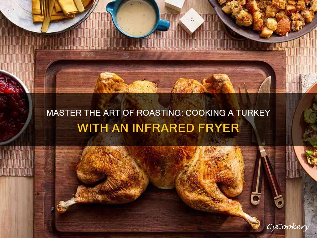 how do you cook aturkey with a inferred turkey fryer