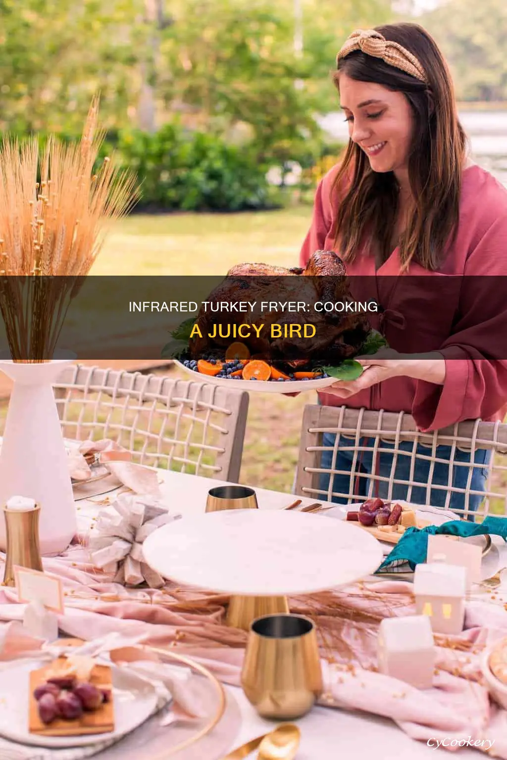 how do you cook aturkey with a inferred turkey fryer