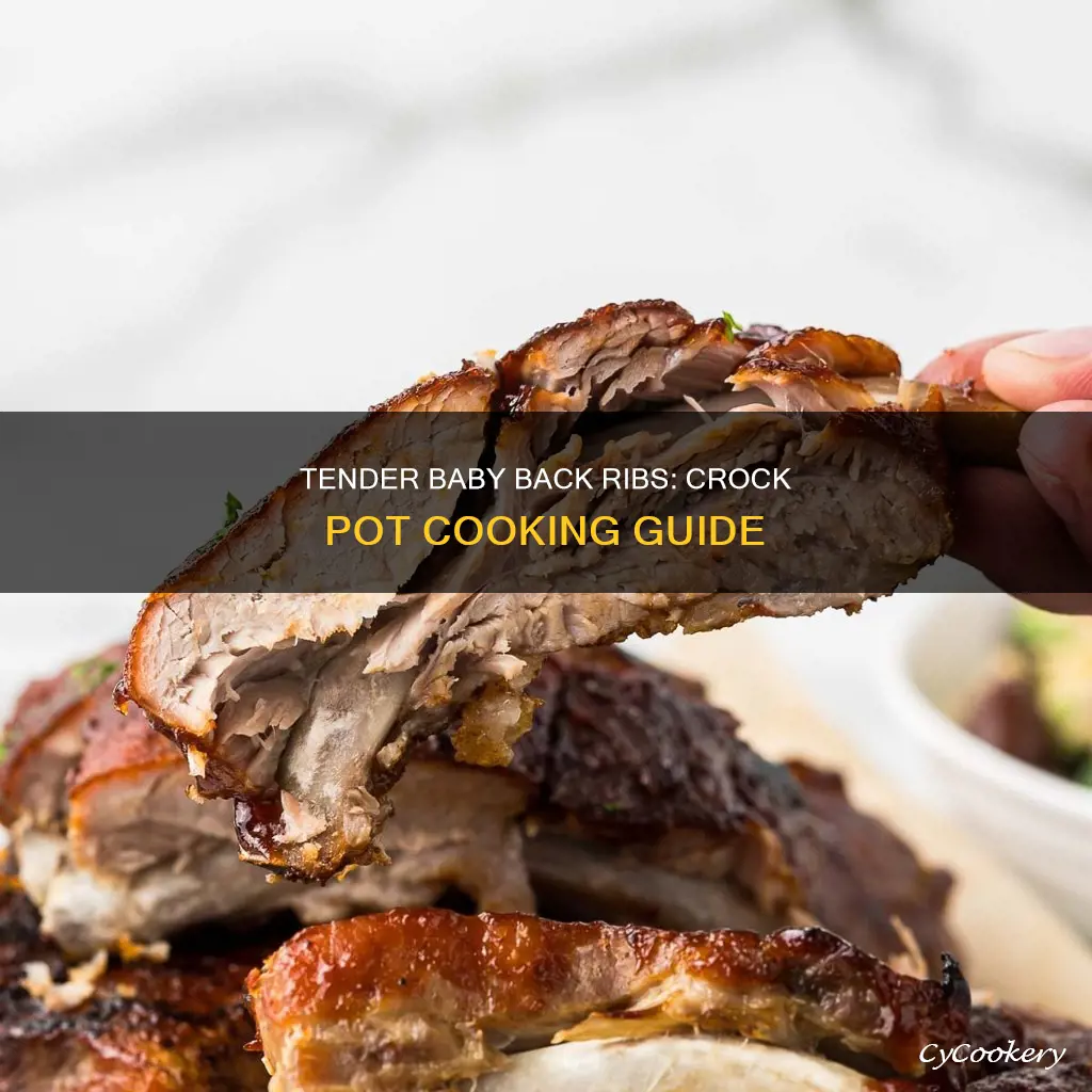 how do you cook baby back ribs in crock pot