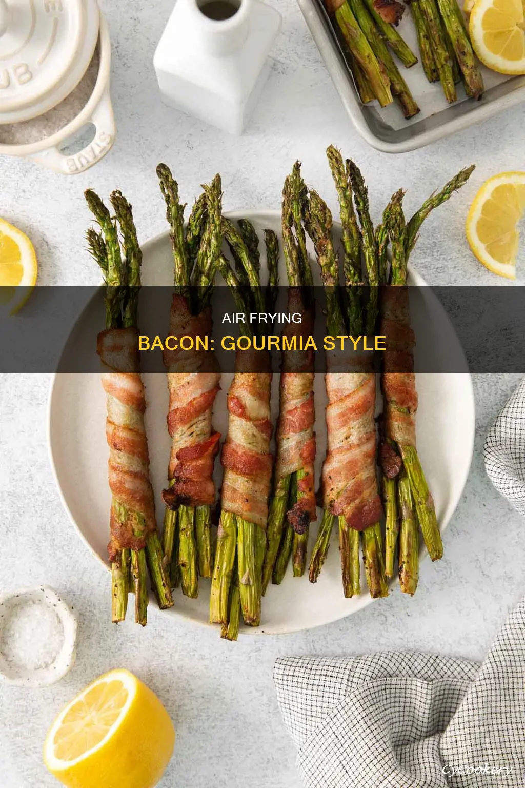 how do you cook bacon in a gourmia air fryer