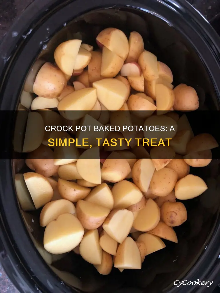 how do you cook baked potatoes in a crock pot