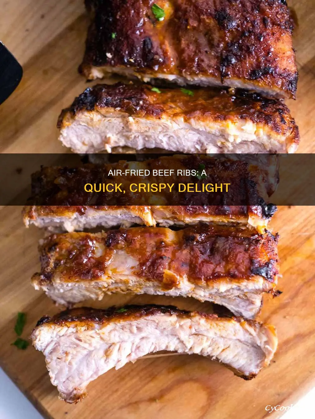 how do you cook beef ribs in an air fryer