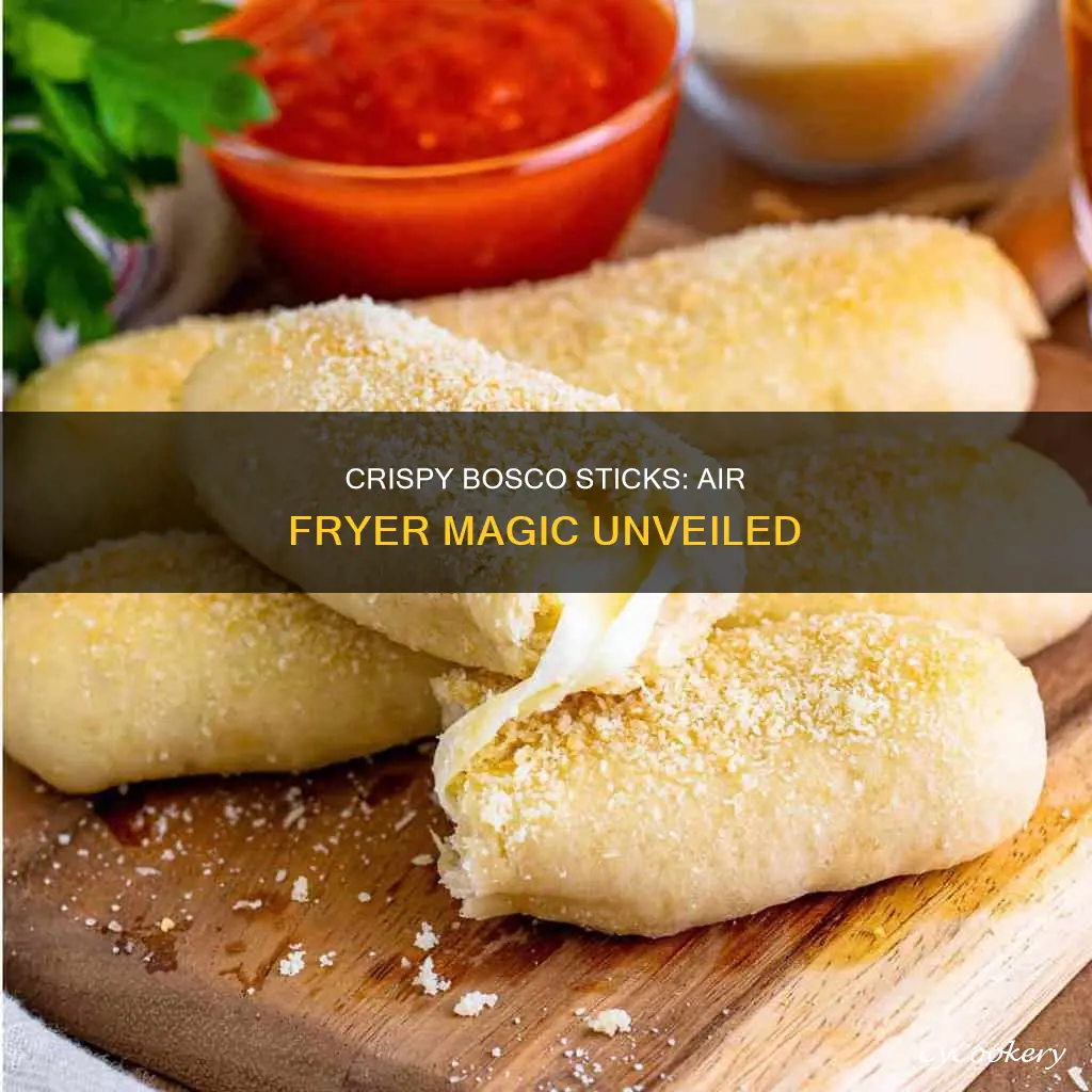 how do you cook bosco sticks in the air fryer