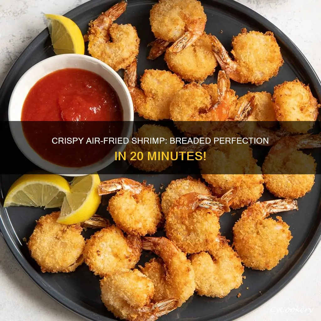 how do you cook breaded shrimp in an air fryer