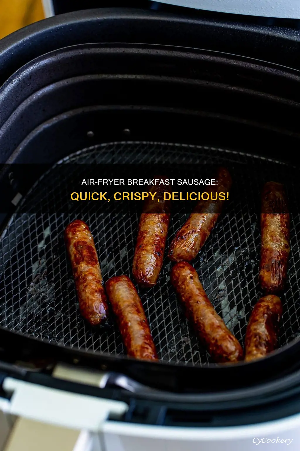 how do you cook breakfast sausage in an air fryer
