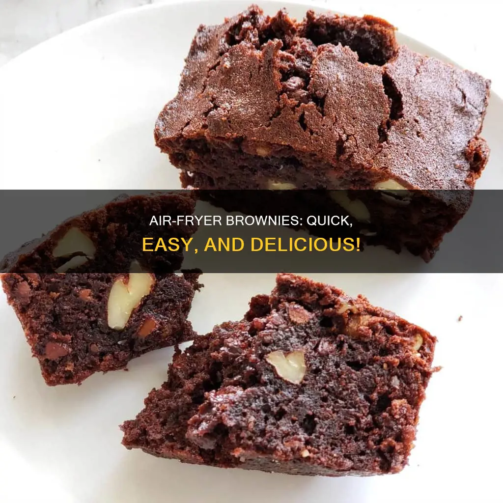 how do you cook brownies in an air fryer
