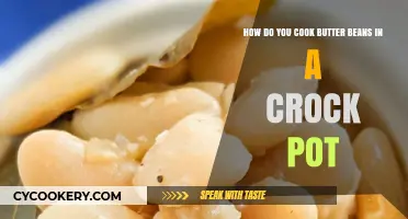 Cooking Butter Beans: Crock Pot Magic