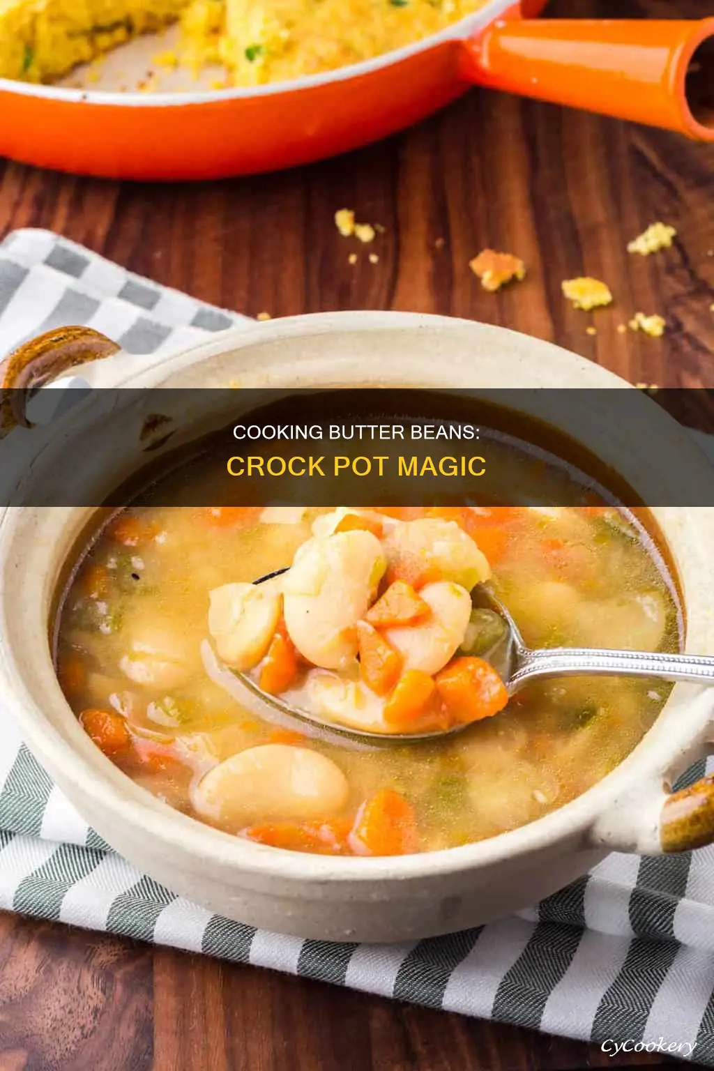 how do you cook butter beans in a crock pot