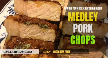 Delicious Pork Chops with California Blend Medley: A Recipe Guide