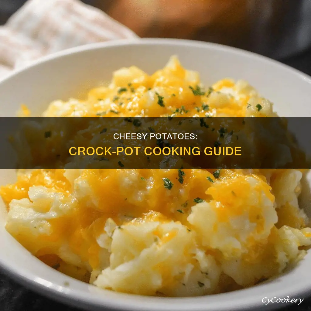 how do you cook cheesy potatoes in a crock pot