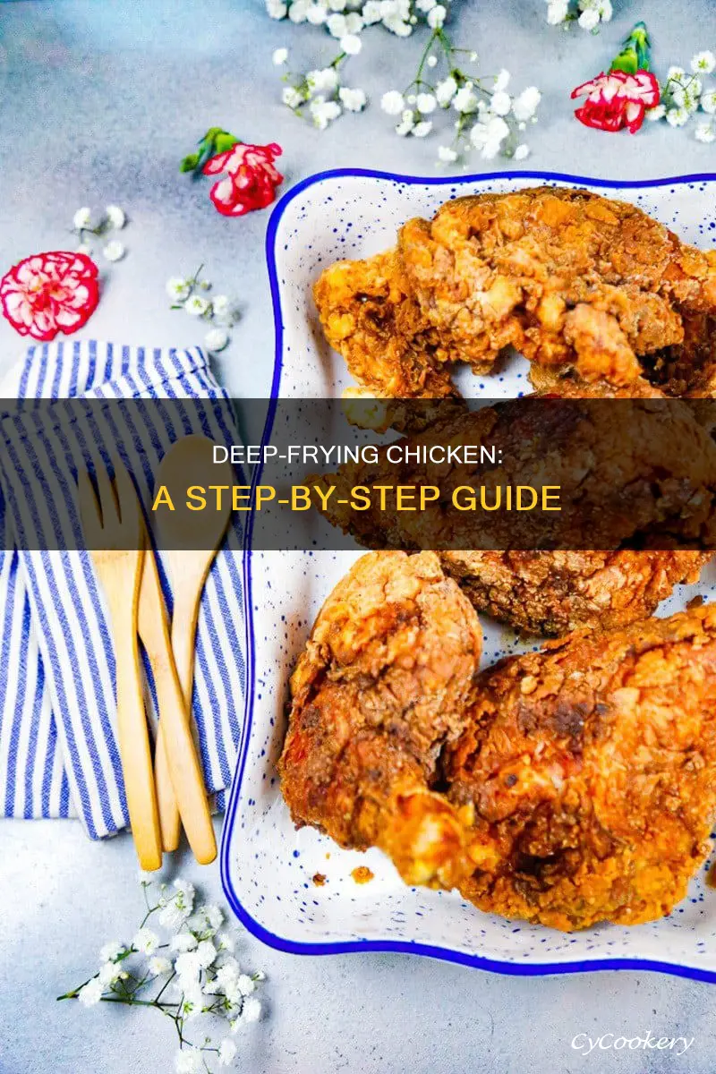 how do you cook chicken in a deep fryer